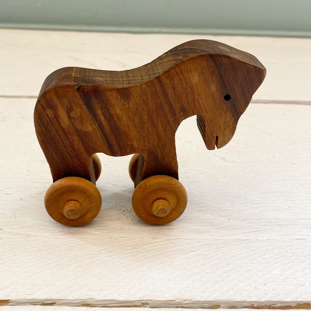Handmade Wooden Horse Toy